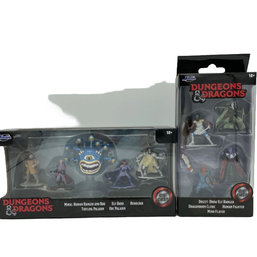 D&D JADA Die Cast Combo Beholder & Mind Flayer